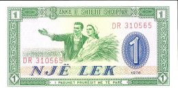 6 Billets De L'Albanie De 1957 A 1976 - Albanië