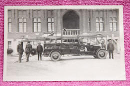 CPA Photo Knocke Knokke. Brandweer. Camion De Pompiers. Photo D'Hont, Knocke S/Mer - Knokke