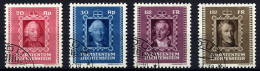 LIECHTENSTEIN 207-10 O, 1942, 2. Fürstenserie, Prachtsatz, Mi. 40.- - Autres & Non Classés