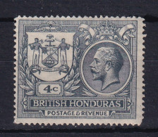 British Honduras: 1922   Peace Commemoration    SG123    4c    MH - Brits-Honduras (...-1970)