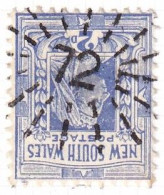 N.S.W. - WEE WAA - 72 - Used Stamps