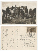 Saar Hildegardisheim St.wendel Pcard 23jul1934 - Special PMK + Saargebiet Landscapes C.40 Solo Franking - Altri & Non Classificati