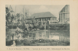 St Paul Cyclone 4/3/1913 Inondations Bernica  Pompe Vapeur - Saint Paul