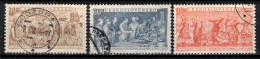 Tchécoslovaquie 1954 Mi 878-80 (Yv 779-81), Obliteré, - Usados