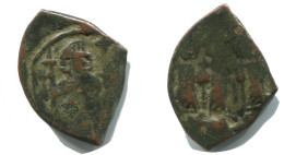 HERACLIUS FOLLIS Auténtico ORIGINAL Antiguo BYZANTINE Moneda 3.9g/25mm #AB370.9.E.A - Bizantinas