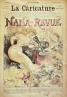 La Caricature 1880 N°  1 Nana Revue & Banditas De Sierra De Murcia Rodiba Barret - Riviste - Ante 1900