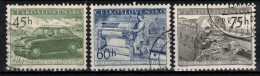 Tchécoslovaquie 1955 Mi 899-901 (Yv 794-6), Obliteré, - Used Stamps