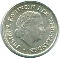 1/10 GULDEN 1970 NETHERLANDS ANTILLES SILVER Colonial Coin #NL13007.3.U.A - Antilles Néerlandaises