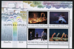 1993 Finland, New Opera House In Helsinki Miniature Sheet MNH. - Blocs-feuillets