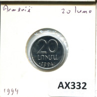 20 LUMA 1994 ARMENIA Coin #AX332.U.A - Armenia