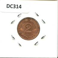 2 PFENNIG 1994 D BRD ALEMANIA Moneda GERMANY #DC314.E.A - 2 Pfennig