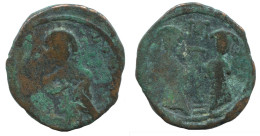 CONSTANTINE X AE FOLLIS CONSTANTINOPLE 7.5g/27mm BYZANTINE Coin #SAV1022.10.U.A - Byzantium