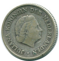 1/4 GULDEN 1956 NETHERLANDS ANTILLES SILVER Colonial Coin #NL10935.4.U.A - Antilles Néerlandaises
