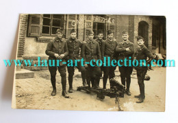 CPA PHOTO MILITARIA REGIMENT POILUS SOLDAT TROUPE MILITAIRE CAMP DE BITCHE 1931, CARTE POSTALE ANCIEN POSTCARD (1303.11 - Reggimenti