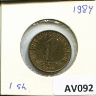 1 SCHILLING 1984 AUSTRIA Coin #AV092.U.A - Oostenrijk