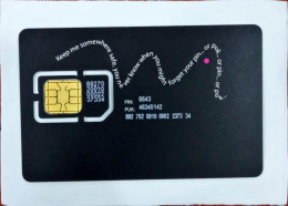 Gsm  Original Chip Sim Card Scratch - Lots - Collections