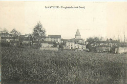 87 SAINT MATHIEU - Vue Générale - Saint Mathieu