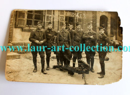 CPA PHOTO MILITARIA REGIMENT POILUS SOLDAT TROUPE MILITAIRE CAMP DE BITCHE 1931, CARTE POSTALE ANCIEN POSTCARD (1303.12 - Reggimenti