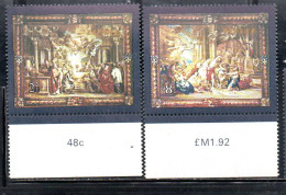 MALTA 1980 RUBENS TAPESTRIES AFTER DESIGNS BY RUBENS TAPESTRY ARAZZI COMPLETE SET SERIE COMPLETA MNH - Malta