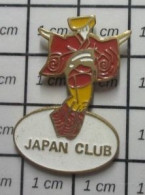 412D Pin's Pins / Beau Et Rare : AUTRES / GEISHA DANSEUSE JAPONAISE JAPAN CLUB - Other & Unclassified