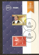 Pays-Bas 2015 - PostNL FXDC - Een Koninkrijk Der Nederlanden - Willem Alexander - Cachet Kralendijk - Doordrecht - Used Stamps