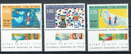 631 à 633 Israël Avec Tabs Desins D'enfants - Unused Stamps (with Tabs)