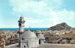 CPA / YEMEN / ADEN / IDRUS MOSQUE AND SIRA ISLAND CRATER  / TIMBRE AU VERSO - Yemen