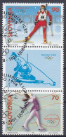 SLOVENIA 217-218,used,hinged - Invierno 1998: Nagano