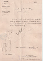 Tessenderlo - Benoeming Notaris Louis Ooms Door De Koning 1890 Gelijkvormig Afschrift (V3050) - Manuscripts