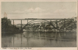 PORTO - Ponte Maria Pia Sobre O Rio Douro - PORTUGAL - Porto