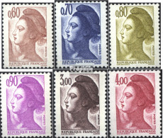 Frankreich 2359-2364 (kompl.Ausg.) Postfrisch 1982 Liberté - Unused Stamps