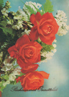 FLORES Vintage Tarjeta Postal CPSM #PAR947.ES - Fleurs