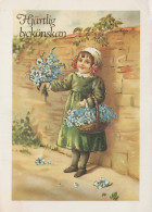 CHILDREN Scene Landscape Vintage Postcard CPSM #PBV065.GB - Scene & Paesaggi