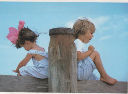 CHILDREN CHILDREN Scene S Landscapes Vintage Postcard CPSM #PBU139.GB - Scene & Paesaggi