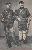 CPA / TURQUIE / MILITAIRES DE LA TURQUIE / TURC / SOLDATS / Cpa Rare - Turquia