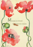 FLORES Vintage Tarjeta Postal CPSM #PBZ777.ES - Bloemen