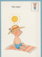 CERDOS Animales Vintage Tarjeta Postal CPSM #PBR778.ES - Maiali
