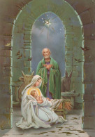 Virgen María Virgen Niño JESÚS Navidad Religión Vintage Tarjeta Postal CPSM #PBB933.ES - Jungfräuliche Marie Und Madona