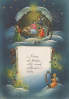 ENGEL WEIHNACHTSFERIEN Feiern & Feste Vintage Ansichtskarte Postkarte CPSM #PAH102.DE - Engel