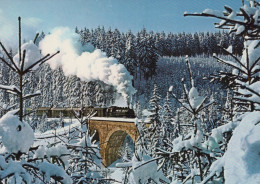 ZUG Schienenverkehr Eisenbahnen Vintage Ansichtskarte Postkarte CPSM #PAA980.DE - Trenes