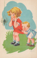 ENFANTS ENFANTS Scène S Paysages Vintage Carte Postale CPSMPF #PKG760.FR - Scene & Paesaggi