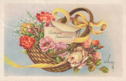 FLEURS Vintage Carte Postale CPSMPF #PKG074.FR - Fleurs