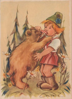 ENFANTS HUMOUR Vintage Carte Postale CPSM #PBV254.FR - Cartes Humoristiques