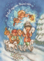 ANGELO Buon Anno Natale Vintage Cartolina CPSM #PAH671.IT - Anges