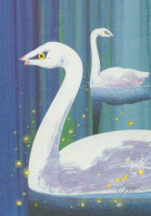 VOGEL Tier Vintage Ansichtskarte Postkarte CPSM #PBR466.DE - Uccelli