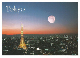 A Sunset View Of Tokyo With Tokyo Tower - JAPAN - - Tokio