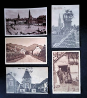 Cp, 67, Strasbourg, Orschwiller, Mutzig, Engwiller, LOT DE 5 CARTES POSTALES DU BAS RHIN - 5 - 99 Postales