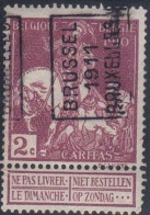 OCVB 1736 A BRUSSEL 1911 BRUXELLES - Rolstempels 1910-19