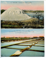 LOT 2 CP * ILE DE RÉ Marais Salant Pleine Production & Beau Marais Salant Sous L'ardeur Du Soleil ... J. Nozais Editeur - Ile De Ré