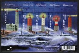 2003 Finland  Michel Block 31 Lighthouses MNH **. - Blokken & Velletjes